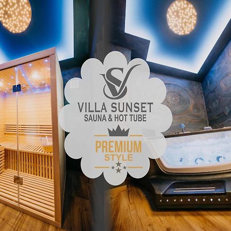 Villa Sunset Pool & Spa Apartments Zgornje Skofije Exterior foto