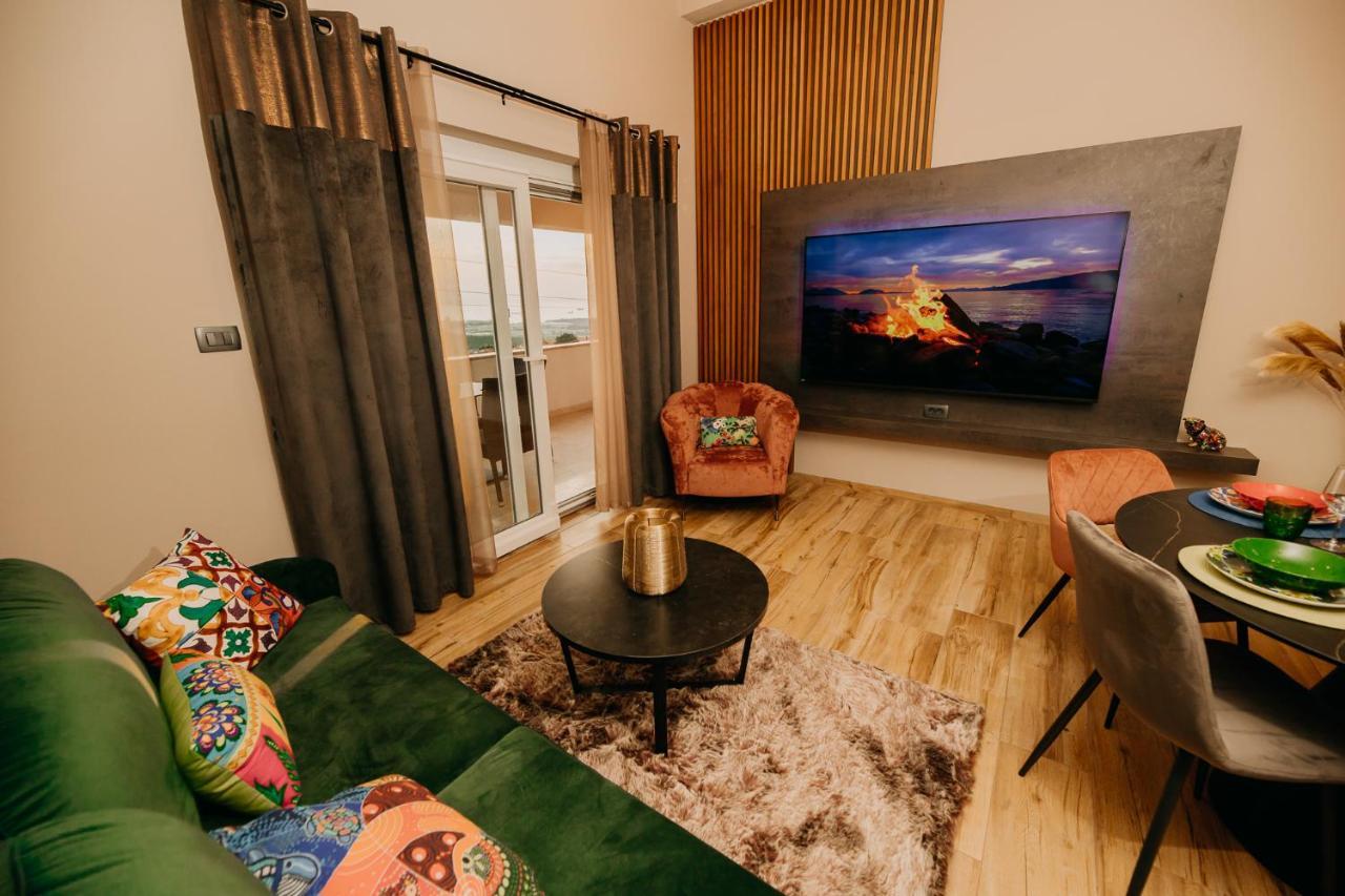 Villa Sunset Pool & Spa Apartments Zgornje Skofije Exterior foto